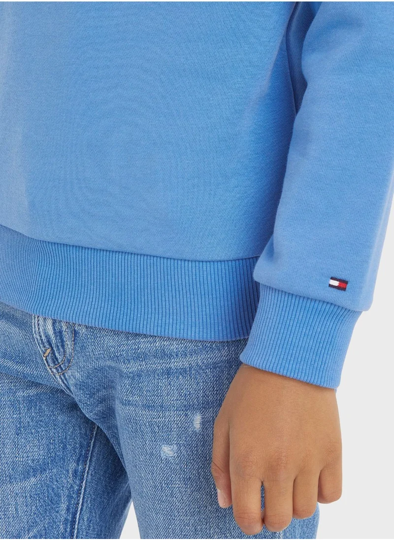 TOMMY HILFIGER Kids Logo Sweatshirt