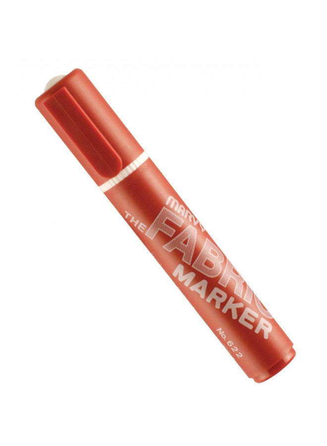 UCHIDA 622-C-65 Marvy Broad Point Fabric Marker, Cherry, 1 Count (Pack of 1) - Image 2