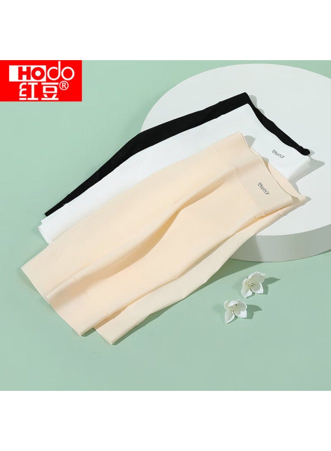 Hodo Women's Underwear, Silk-like Seamless Elastic Smooth Breathable Base Layer Anti-exposure Safety Shorts, 2-pack Summer New Product