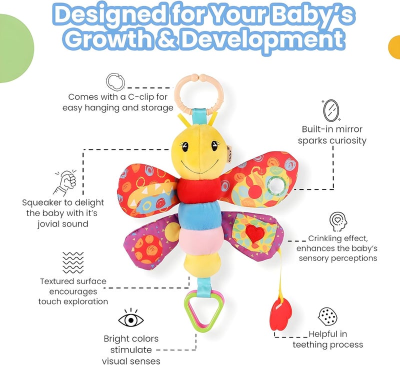 Nuluv Butterfly Early Learning Activity Toy - Image 4