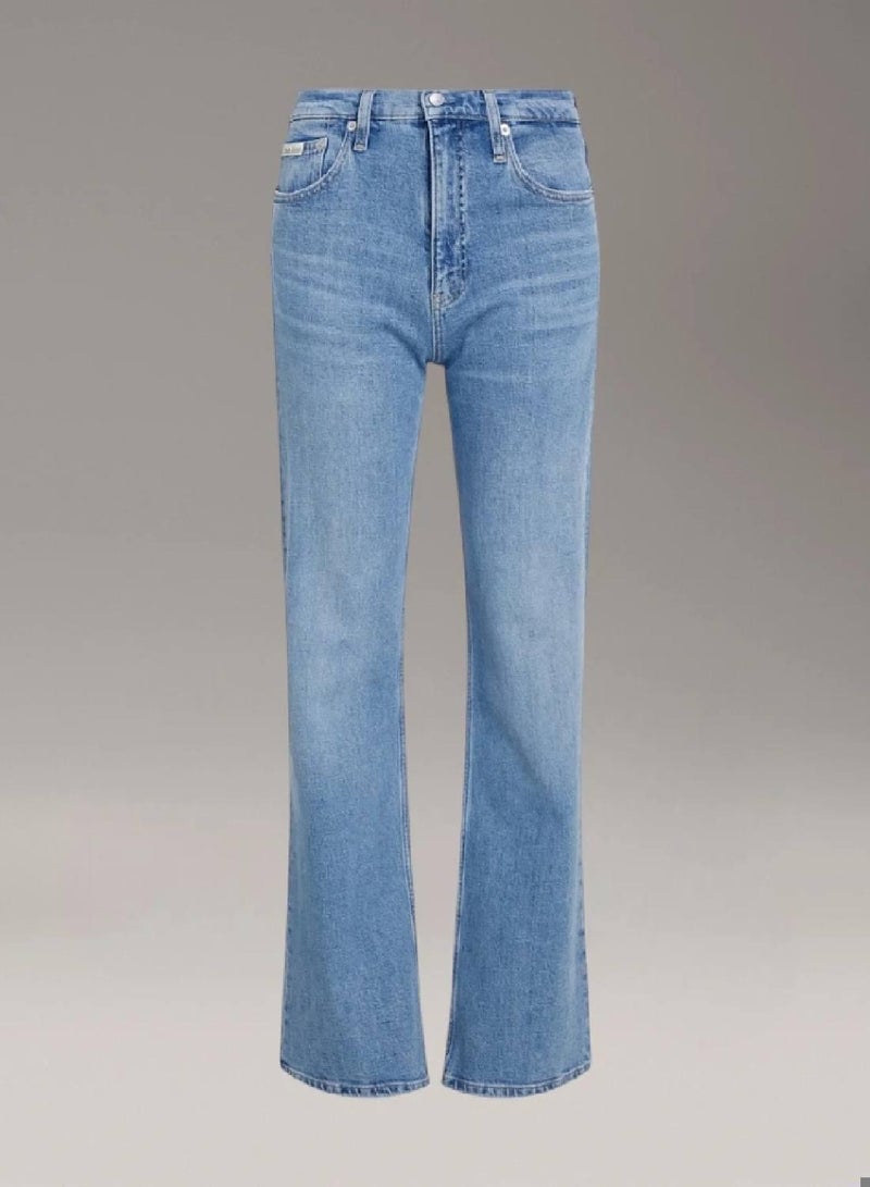 كالفن كلاين جينز بنطال جينز أصلي بقصة واسعة من أسفل الركبة - Image 5