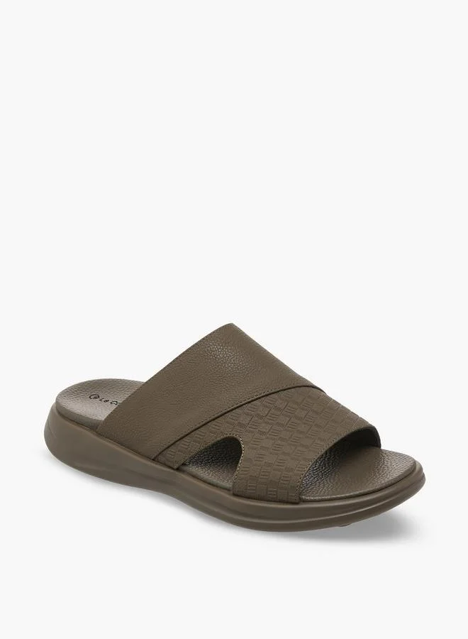 Le Confort Men Textured Comfort Sandals