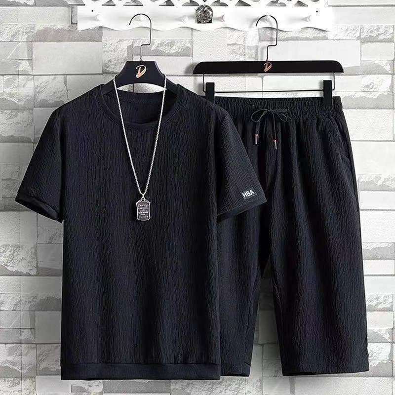 Men's Ice Silk Casual Sports Set - Image 1