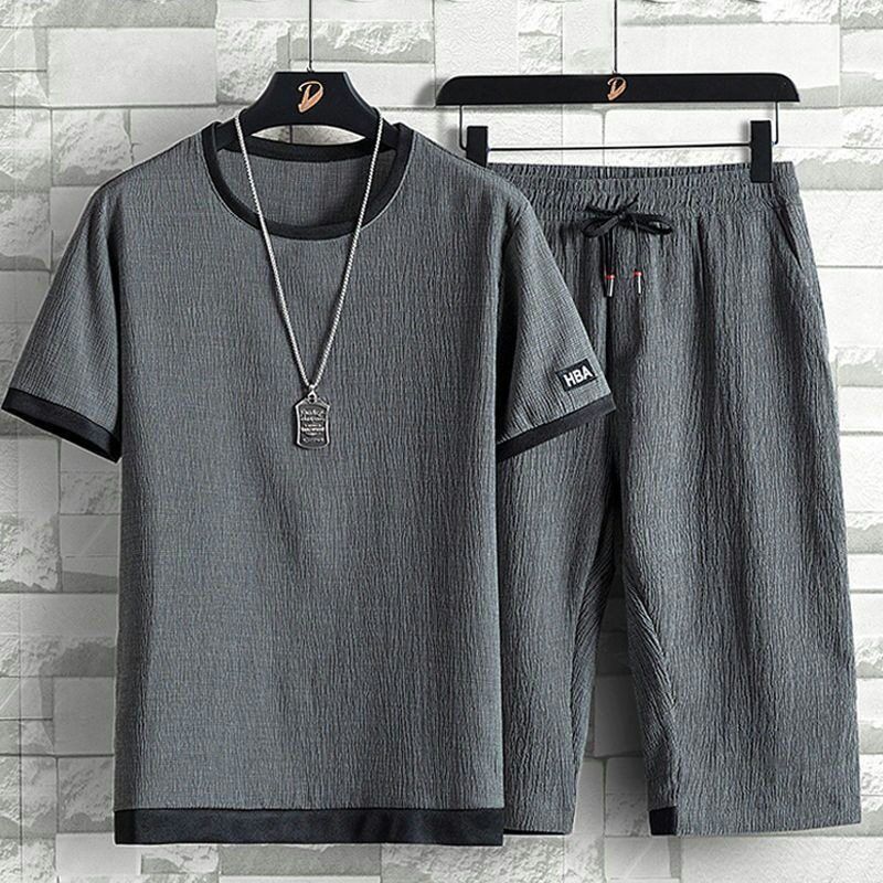 Men's Ice Silk Casual Sports Set - Image 3