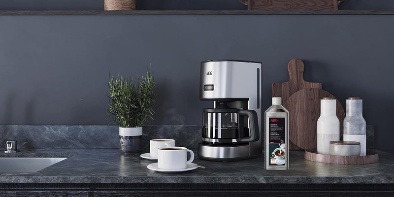 AEG ECF4-2 Premium Descaler (For Fully Automatic Coffee Machines, Capsule and Espresso Machines, All Brands, Test Winner, 500 ml, 5 Applications, Gentle, Odourless, Environmentally Friendly, Recycled Heat insulation layer - Image 2