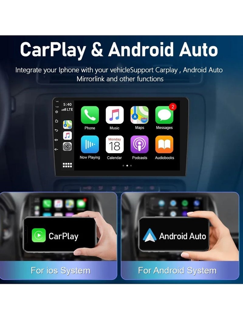 RAYMOS - Android Screen For Suzuki Vitara 2015 To 2020 4GB RAM Support Apple Carplay Android Auto Wireless QLED Touch Screen AHD Camera Included SIM Card Support Bluetooth DSP - Image 1