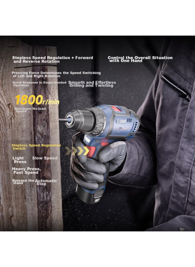 DONG Cheng Dongcheng 16v Brushless Lithium Drill Dcjz1603t , Electric Drill Driver, Power Tool, Screwdriver - Image 3