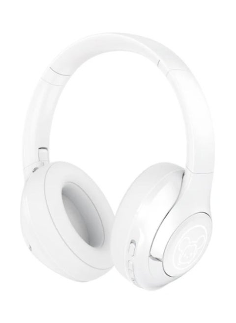 Disney LK-03 Wireless Bluetooth V5.0 Gaming Headset Noise Cancellation Headphones (White)