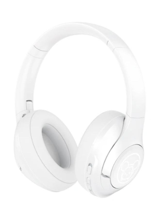 Disney LK-03 Wireless Bluetooth V5.0 Gaming Headset Noise Cancellation Headphones (White)