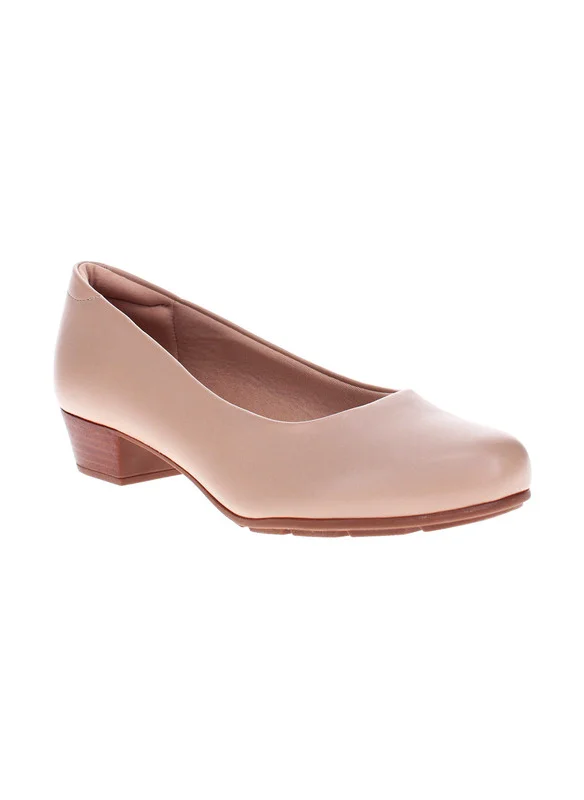 MODARE Modare Ladies Low Heel Shoes Beige | Made In Brazil
