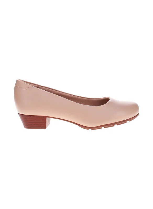 MODARE Modare Ladies Low Heel Shoes Beige | Made In Brazil