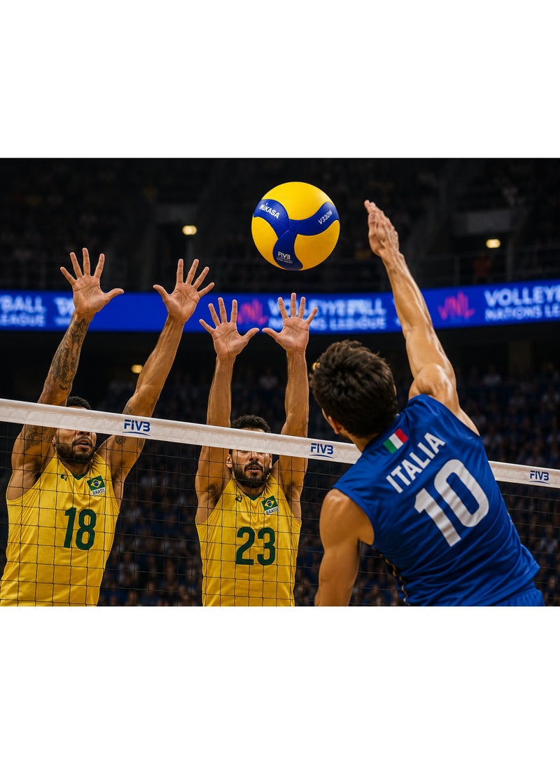 ميكاسا كرة طائرة ميكاسا V330W الرسمية | كرة المباراة الرسمية FIVB | مناسبة للتدريب والاستخدام الداخلي والخارجي | موديل المنافسات الوطنية - Image 2