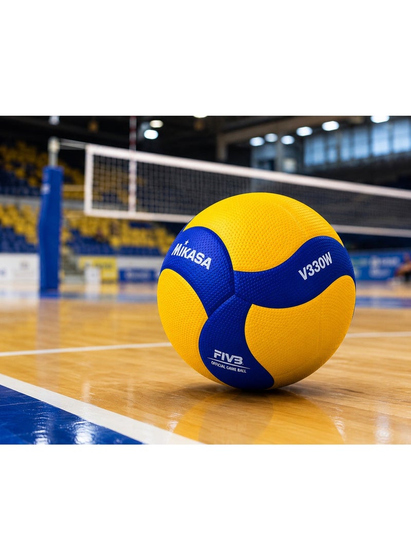 ميكاسا كرة طائرة ميكاسا V330W الرسمية | كرة المباراة الرسمية FIVB | مناسبة للتدريب والاستخدام الداخلي والخارجي | موديل المنافسات الوطنية - Image 5
