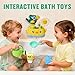 AMCHSURI Baby Bath Toys for Kids Ages 13 Interactive Bath Toys for Toddler 24 Bathtub Water Pool Shower Toys with Watering Can and Tub Toys for Babies 12 18 Months - Image 4