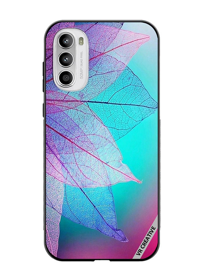 VR CREATIVE Protective Case Cover For Motorola Moto G82 Flower Design Multicolour - Image 1
