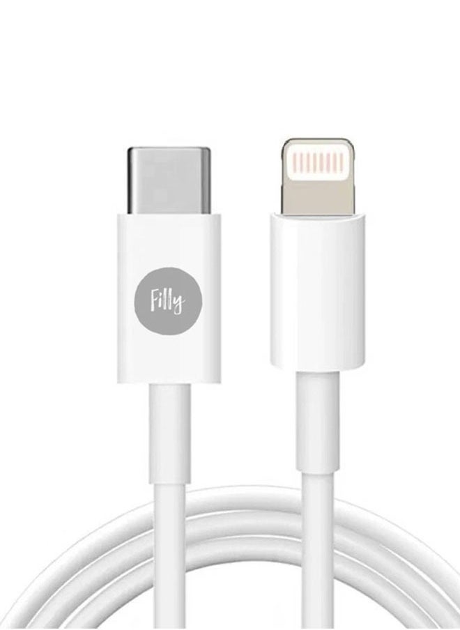 Filly iPhone Charger Cable 1M USB C to Lightning Cable Fast Charging Power Delivery PD 18W iPhone Cable for iPhone 14/14 Pro/14 Plus/14 Pro Max, iPad Pro, iPhone 8-13 All Series  - Image 3