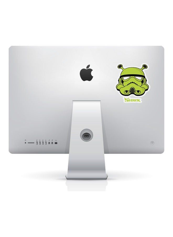 RKN Green Funny Shrek Vinyl Sticker - Image 2