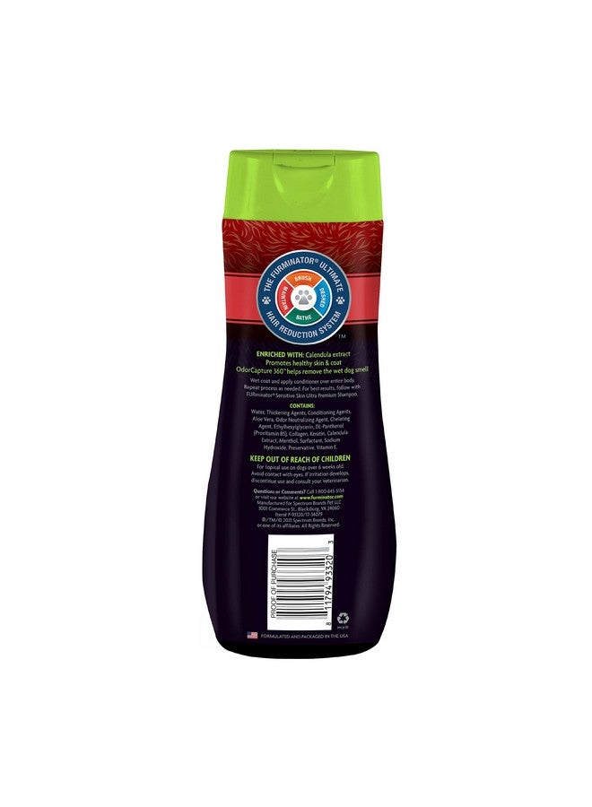 FURminator Sensitive Skin Ultra Premium Conditioner, Sensitive Skin Conditioner for Dogs Helps Reduce Itching, 16 oz - Image 2