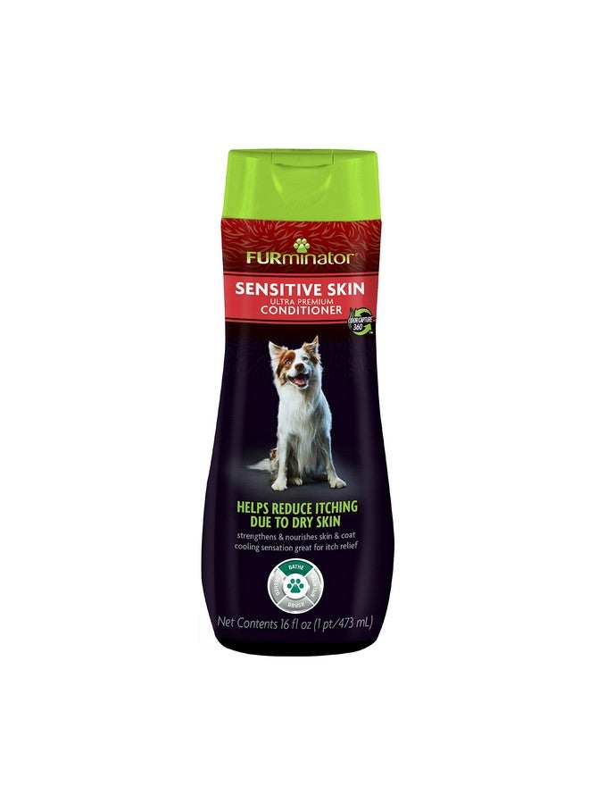 FURminator Sensitive Skin Ultra Premium Conditioner, Sensitive Skin Conditioner for Dogs Helps Reduce Itching, 16 oz - Image 1