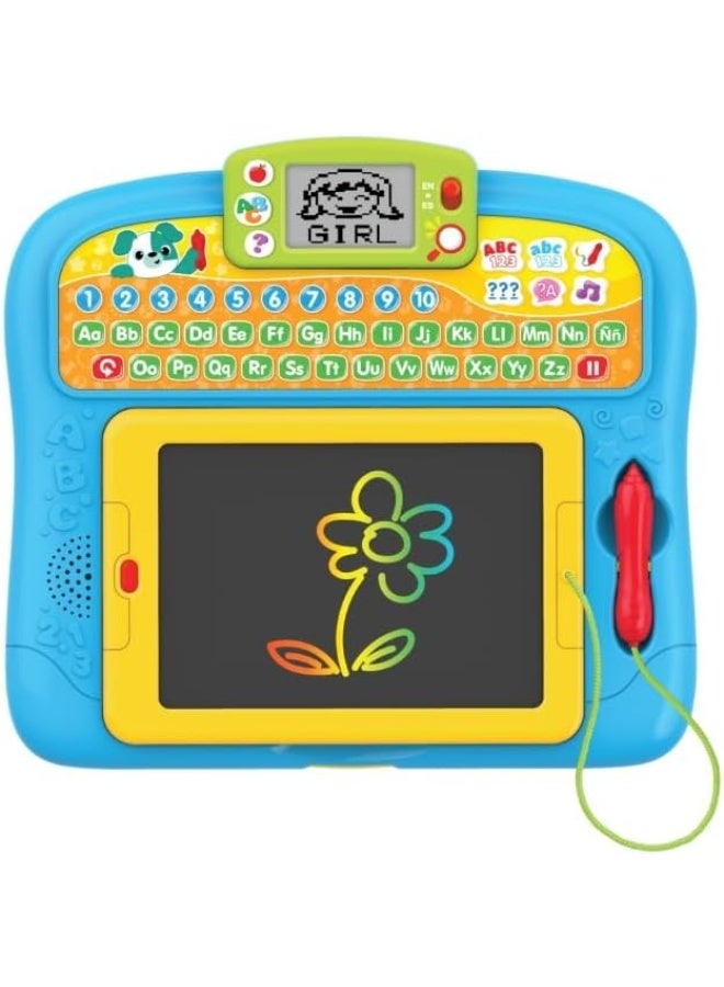 Winfun Color Craze Write ‘N Draw Learning Board 24M+ | Interactive Drawing & Writing Board for Toddlers | Educational Creative Learning Toy | Early Skills Development - Image 2