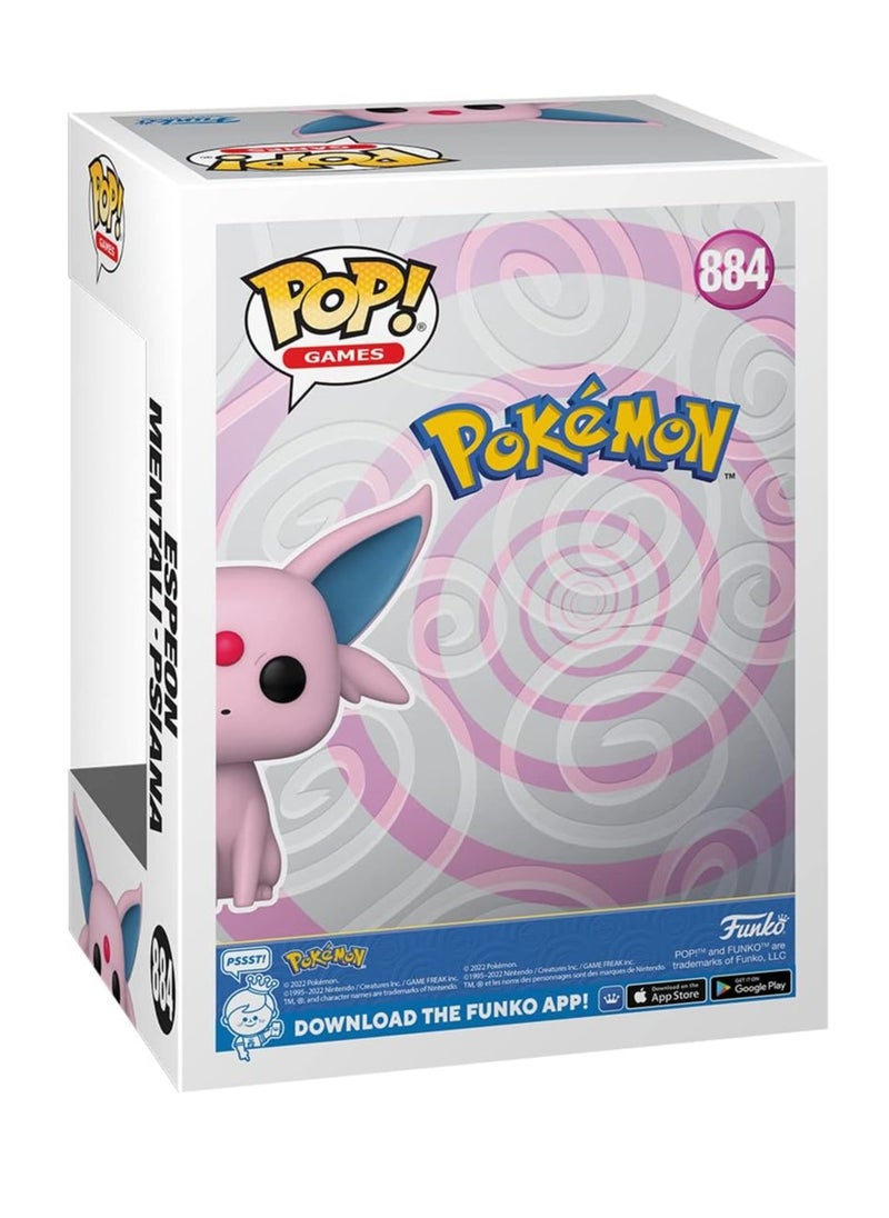 Funko Pop! - Action Figures Pop! Games: Pokemon - Espeon , One Size - Image 1