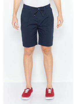 Men Drawstring Solid Basic Short, Navy - pzsku/Z6A81965410A219F9BA6FZ/45/_/1726755427/43cbec96-334d-454b-bcb6-b5259b147090