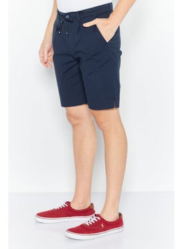 Men Drawstring Solid Basic Short, Navy - pzsku/Z6A81965410A219F9BA6FZ/45/_/1726755543/b0955d99-e9a6-4b43-90ae-7551ce191e80