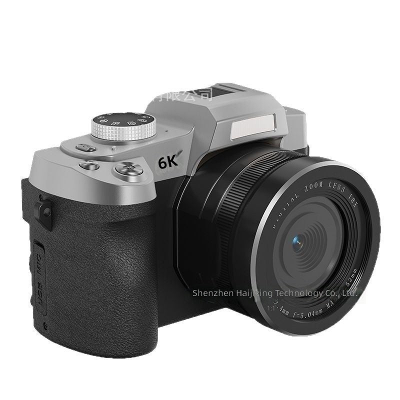 Custom 6K Retro Mirrorless Camera for Outdoor HD Touchscreen, 84MP Professional Photography - Image 1