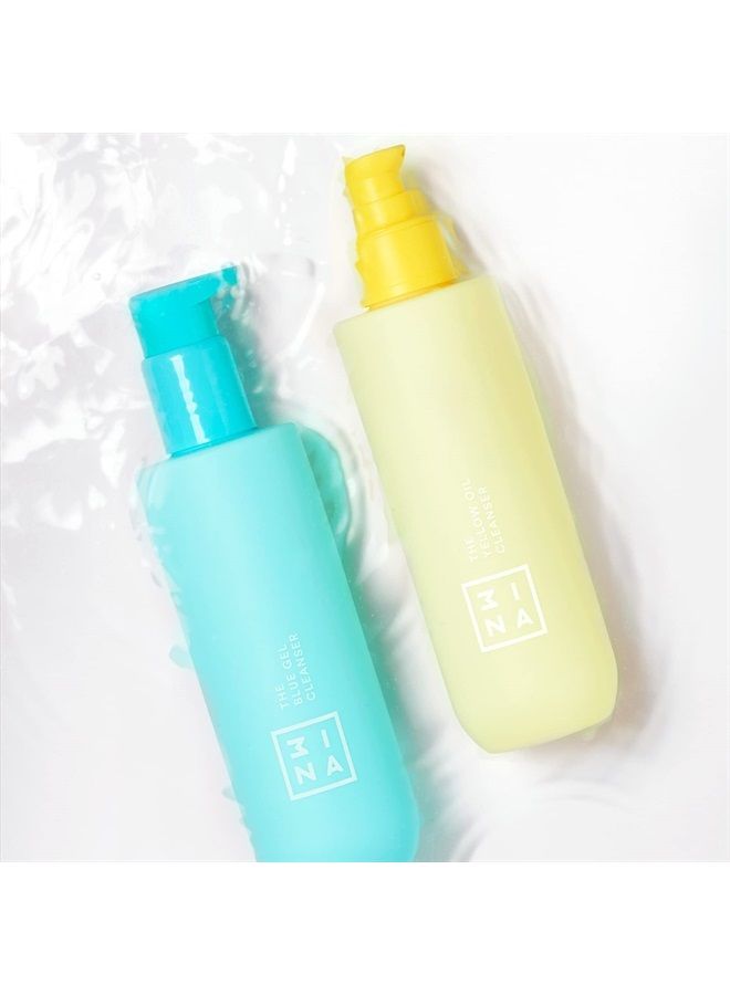 3INA MAKEUP - Vegan - Cruelty Free - The Blue Gel Cleanser - Blue - Makeup remover - Refreshing micellar formula - Aloe & Hamamelis - Smooths, calms, refresh and purifies skin  - Image 5