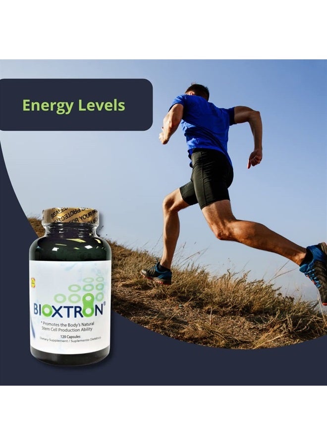 Bioxtron Natural AFA Stem Cell Supplement-120 Capsules (1) - Regenerate Tissue and Cells- Joint Pain - Fatigue - Low Defenses - Image 3