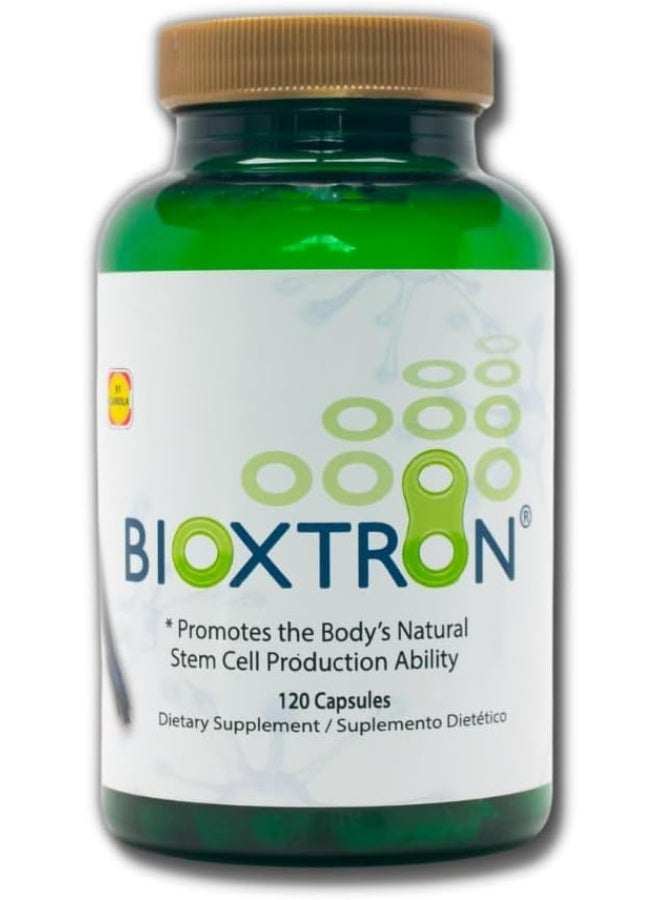 Bioxtron مكمل خلايا جذعية طبيعية AFA - 120 كبسولة (1) - تجديد الأنسجة والخلايا - آلام المفاصل - التعب - ضعف المناعة - Image 1