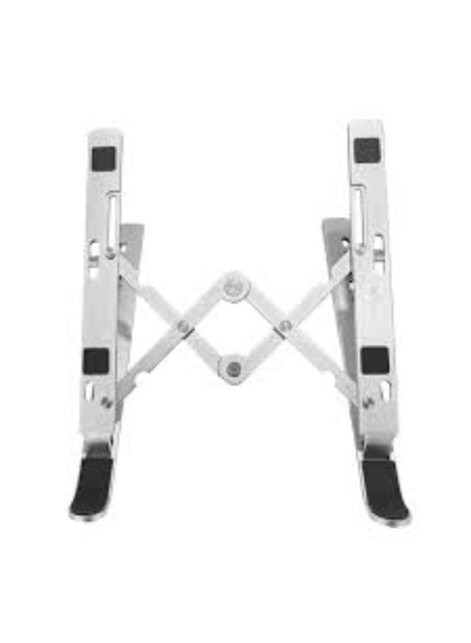 Laptop Stand with 7 Adjustable Levels – Ergonomic Design, Multifunctional Adjustable Laptop Holder for All Laptops (Silver), Cooling and Comfortable, Ideal for Office, Home. and Travel Use - Image 1