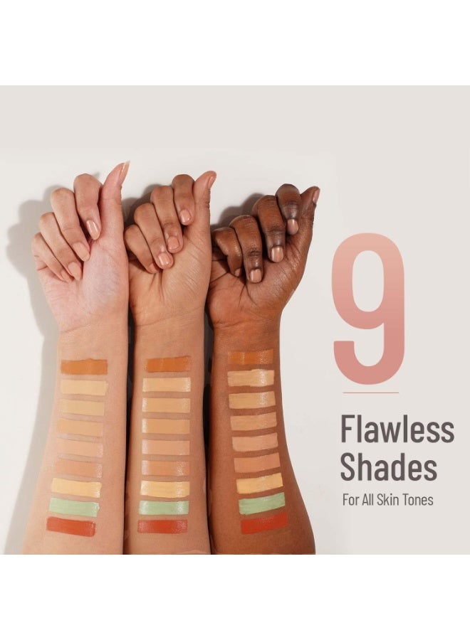 Swiss Beauty Liquid Light Weight Concealer With Full Coverage |Easily Blendable Concealer For Face Makeup With Matte Finish | Shade- Warm-Sand, 6g - Image 4