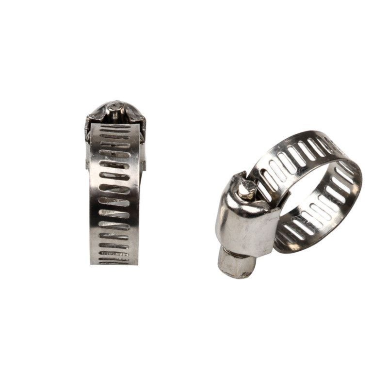 60pcs boxed stainless steel clamp joint American throat clamp pipe clamp oil pipe clamp    Silver - Image 4