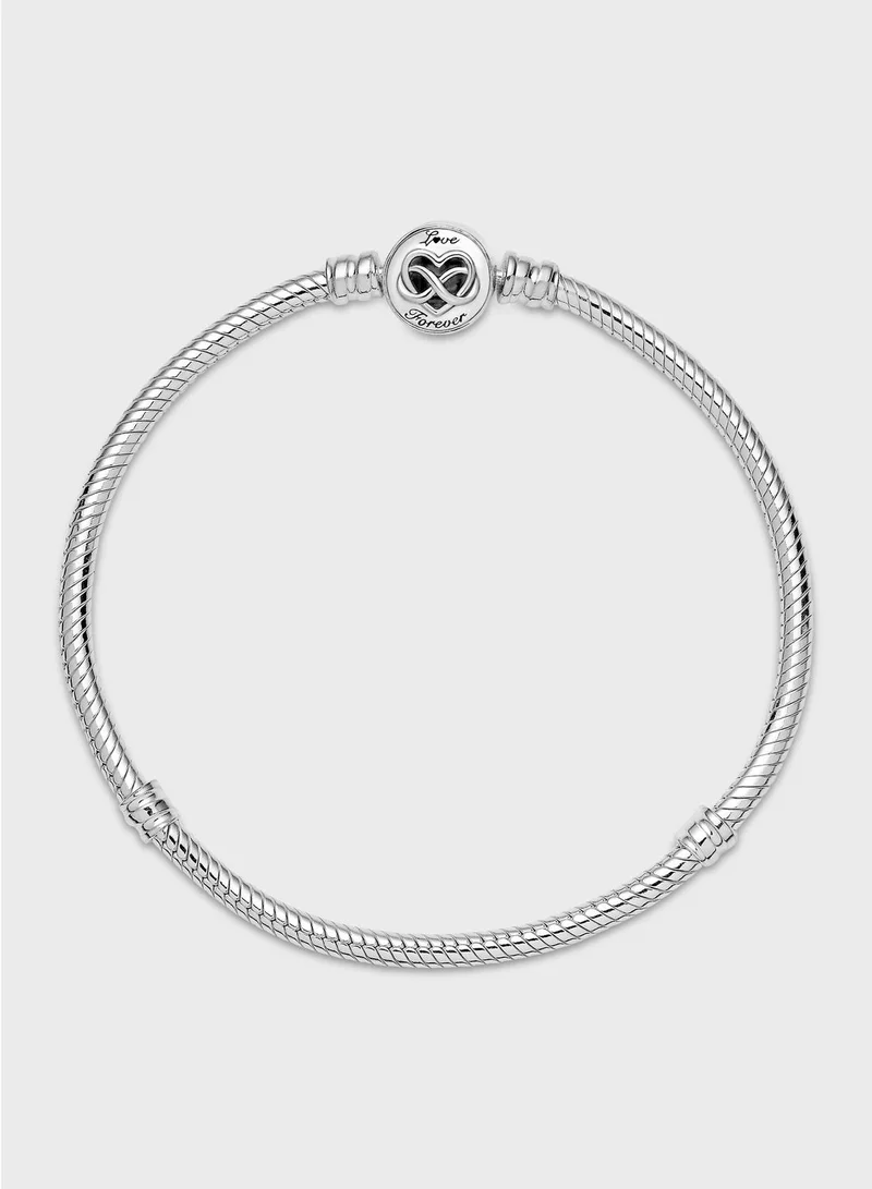 PANDORA Pandora Moments Heart Infinity Clasp Bracelet
