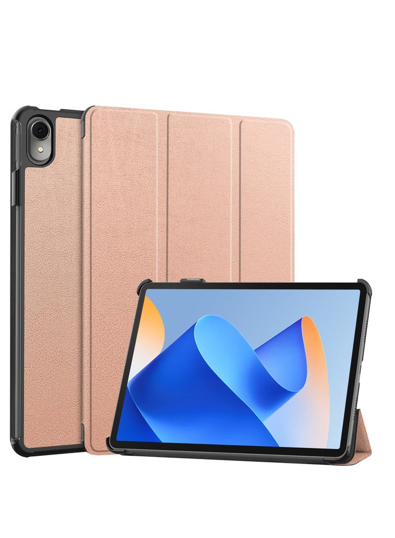 غطاء الحالة لـ HUAWEI MatePad 11 2023 11 بوصة ، استيقاظ / نوم تلقائي ، لمس جلد مريح ، غطاء واقي ثلاثي الوقوف النحيف - Image 1