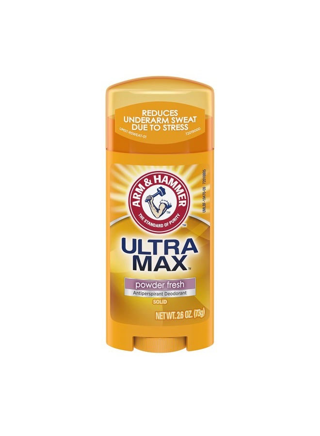 Arm & Hammer Deodorant 2.6oz Solid Ultra Powder Fresh (Oval) (3 Pack) - Image 2