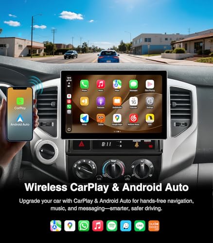 AINAVI 11.5 inch (4G+64G) Car Radio Stereo Upgrade for 2005-2015 Toyota Tacoma Compatible with Carplay Android Auto GPS Navigation WiFi Bluetooth Mirroring Touchscreen Headunit Replacement - Image 3