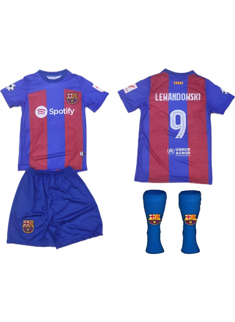 Kids Barcelona Lewandowski Jersey + Shorts + Socks 3 Piece Set - pzsku/Z6A820D06F5196E224C46Z/45/_/1731254761/a3002267-3061-4798-a9f1-f28ba01c62f1