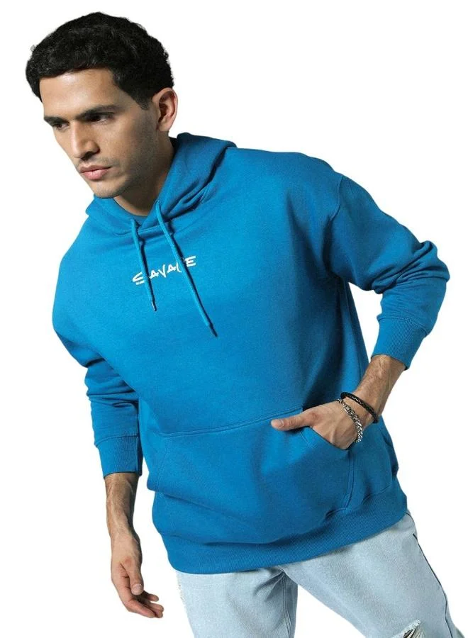 Hubberholme Blue Sweatshirt For Men