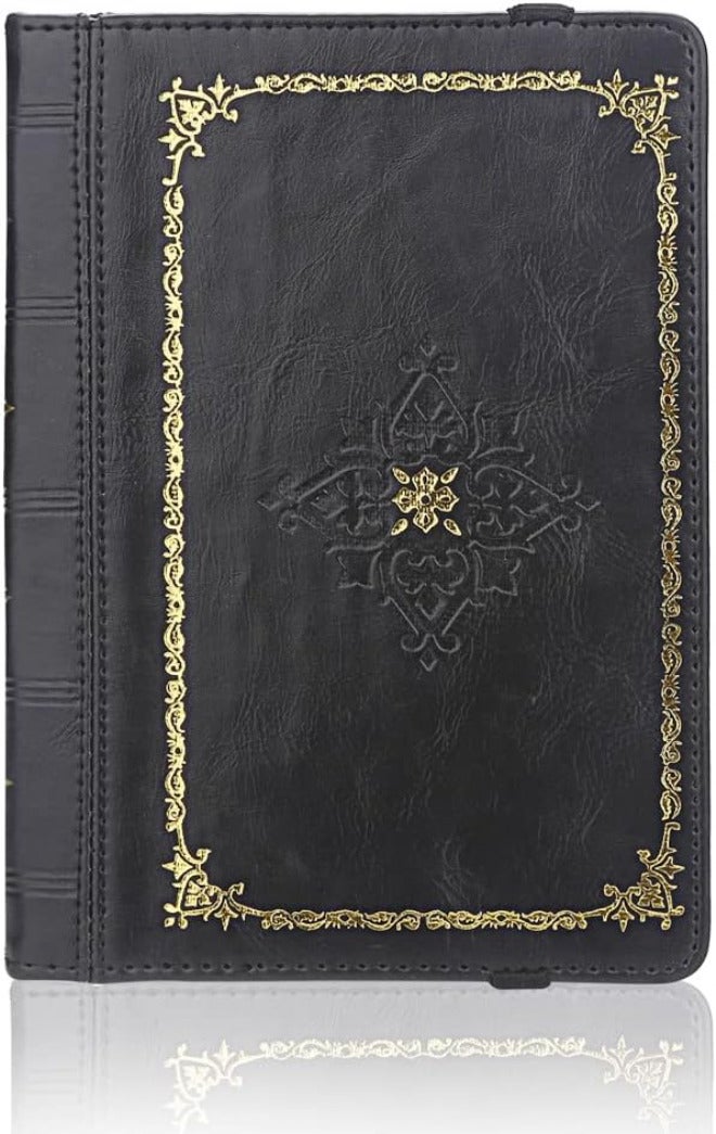 ENJOY-UNIQUE Book Style Pu Leather Case Cover for 6" ebook Reader Case Cover for Sony/kobo/Pocketbook/Nook/tolino 6inch ebook Reader (Black) - Image 5
