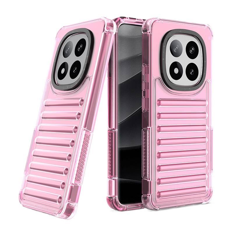 Protective Case, Drop Protection, Pink TPU, Shockproof, Cover for Redmi Note 14 Pro - Image 1