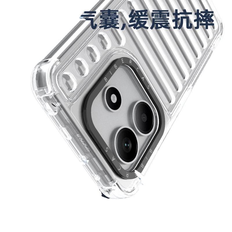Protective Case, Drop Protection, Pink TPU, Shockproof, Cover for Redmi Note 14 Pro - Image 3