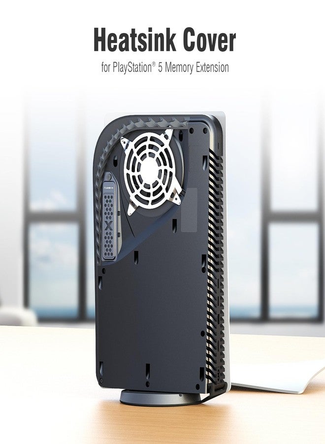 ACIDALIE PS5 M.2 SSD heatsink Expansion Slot Dust Cover -New Breathable Hole(Grey) - Image 3