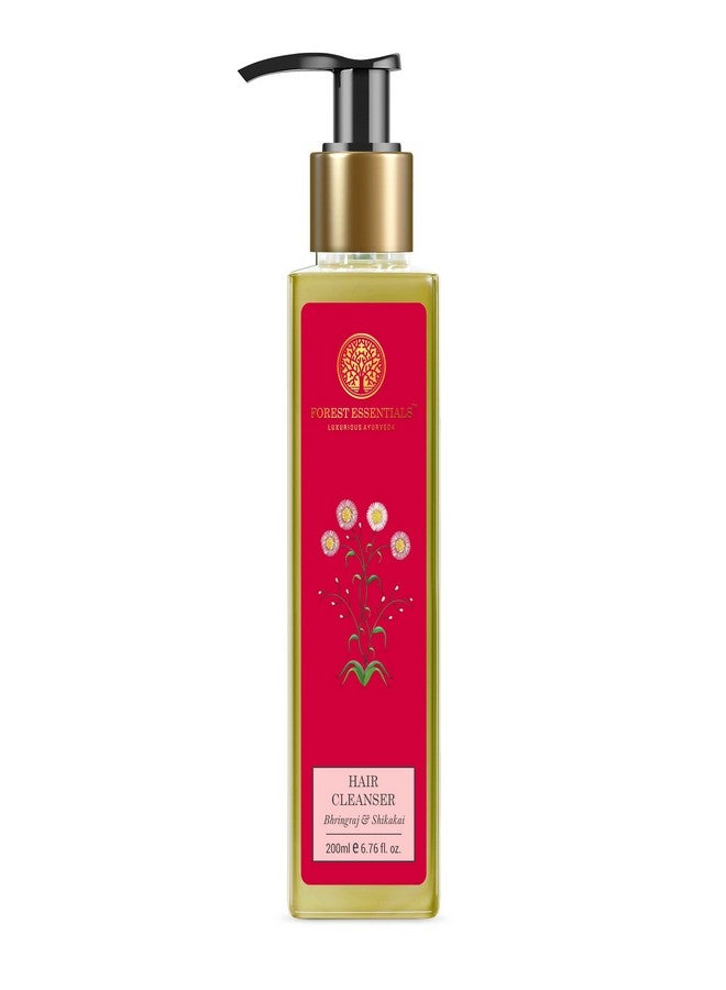 Forest Essentials Hair Cleanser Bhringraj & Shikakai|Reduces Hair Fall & Dandruff|Hair Shampoo For Men And Women - Image 2