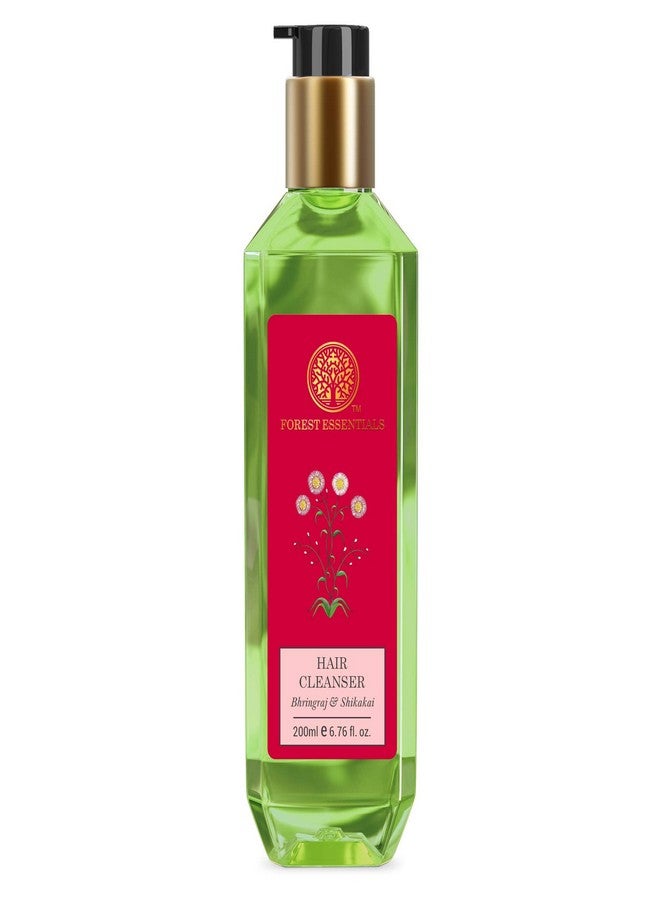 Forest Essentials Hair Cleanser Bhringraj & Shikakai|Reduces Hair Fall & Dandruff|Hair Shampoo For Men And Women - Image 1