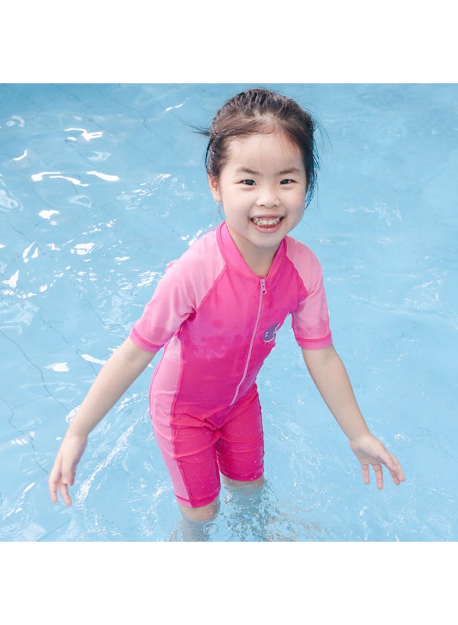 Swimsuit For Girls, Two-piece Swim Trunks, Hot Spring Swimwear, Sun Protection Clothing, Children's Swimwear Set, Quick-dry