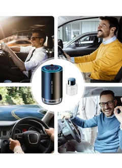 Houmt Car Diffuser Humidifier Aromatherapy 150ml Essential Oil Diffuser with LED Starry Ambient Light 300mAh Mini Portable Diffuser for Car Home Office Bedroom  - Image 3