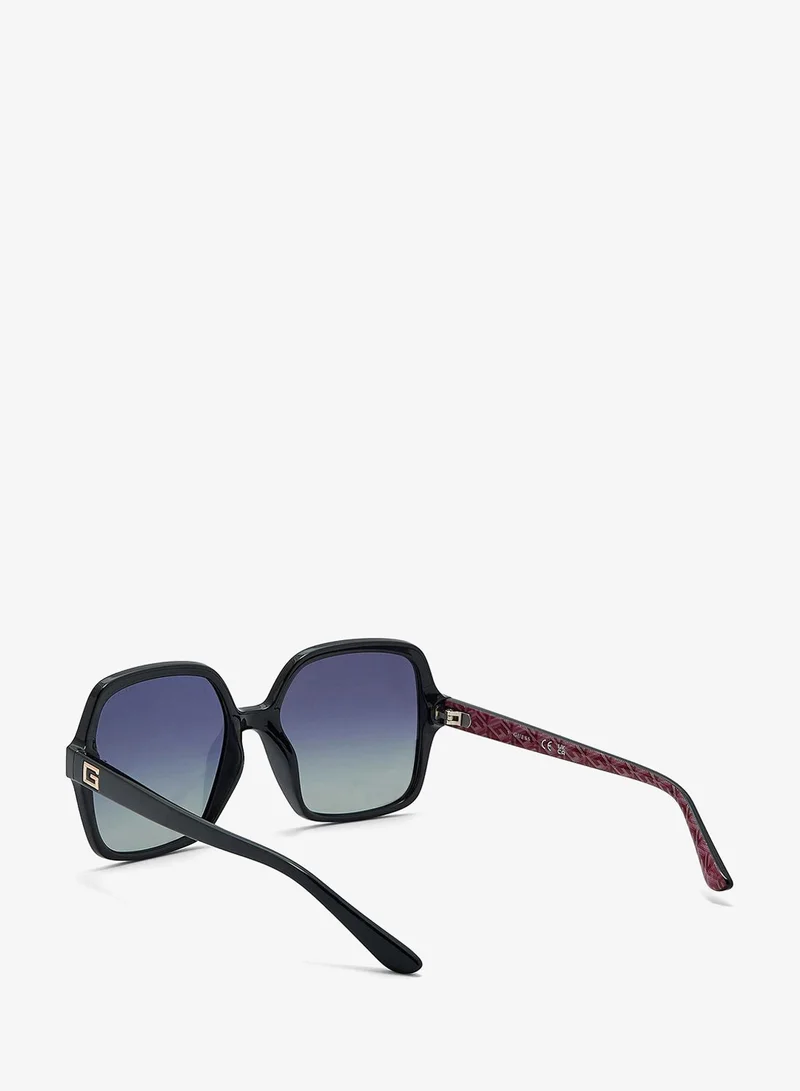Guess  Gradient Oversized Rectangle Shape Sunglasses for Women | Best Price UAE
