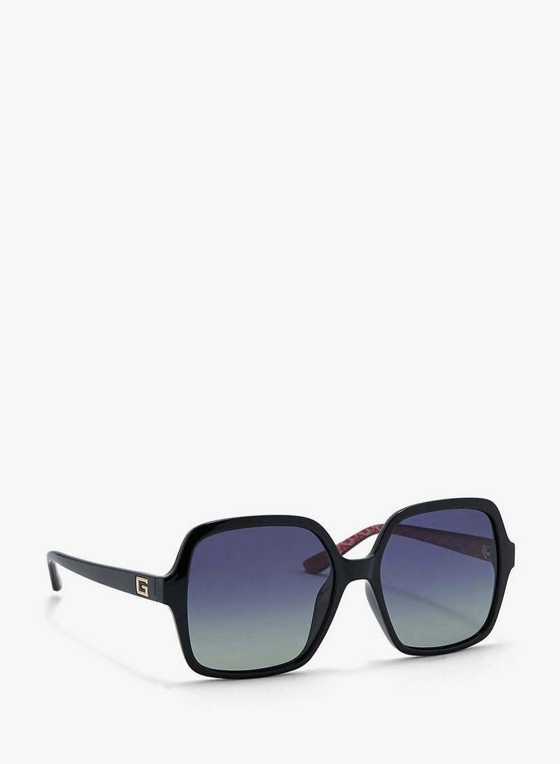 GUESS Gradient Oversized Rectangle Shape Sunglasses - Image 1